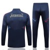 Arsenal Quarter Zip Ensemble Sweat d'Entraînement 2023-24 Bleue Pour Homme